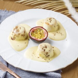 Сырники с кокосовым муссом